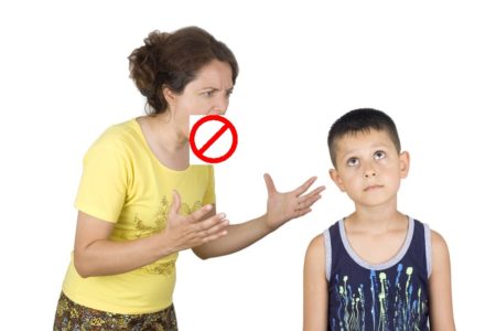 Не кричите на детей