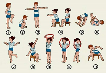 гимнастика для дошкольников